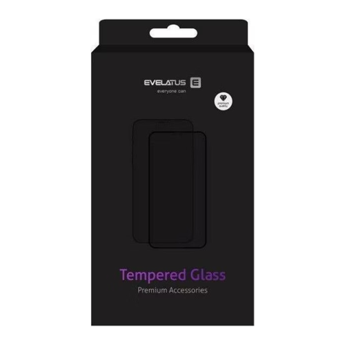 Bild von Evelatus iPhone 15 Pro Privacy Rubber Anti-Broken 3D Glass Full Cover