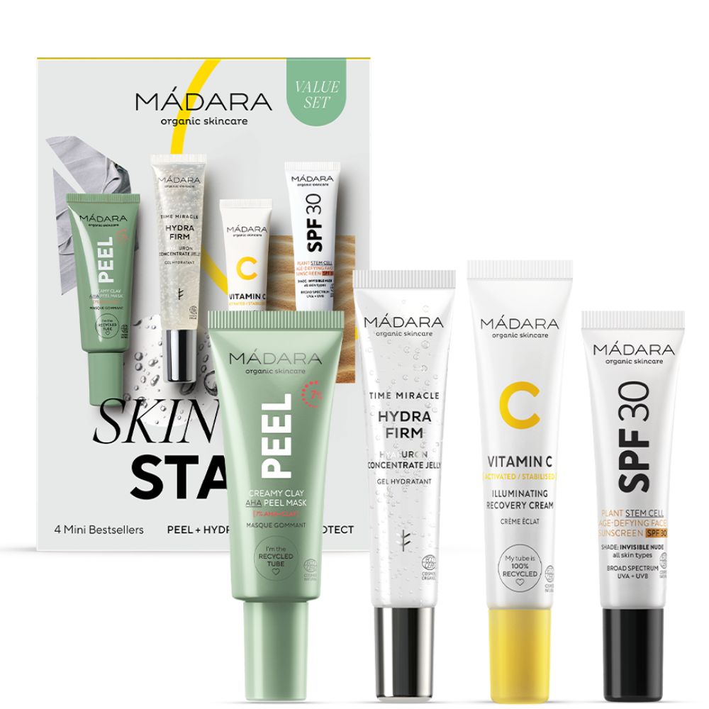 Bild von Madara, Beauty Geschenkset, Bio Natural Skin Stars 4 Mini Bestseller Set - Facial Skincare Set (Gesichtspflege set)