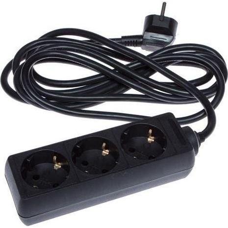 Bild von Okko EXT CORD G0N3/KF-03 3X1.5 3M 3P BLACK (0.19 m), Stromkabel