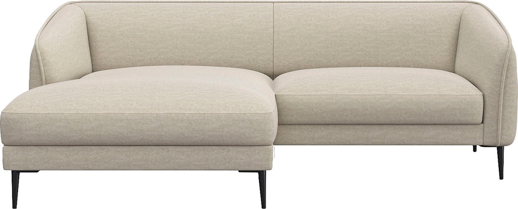 Bild von FLEXLUX Ecksofa "Belle Designsofa, bequem durch Kaltschaum im Sitz, L-Form", Skandinavisches Design, In hochwertiger Verarbeitung, B/T 218/149 cm