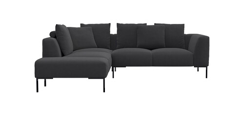 Bild von FLEXLUX Ecksofa »Sava«, Taschenferderkern-Sitz mit Kaltschaum, lose Rücken- & Dekokissen
