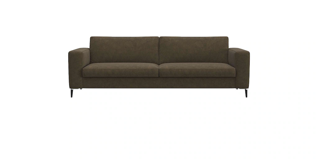 Bild von FLEXLUX 3-Sitzer "Fiore, super Sitzkomfort durch Kaltschaum im Sitz", breite Armlehnen, Füße Alu+schwarz