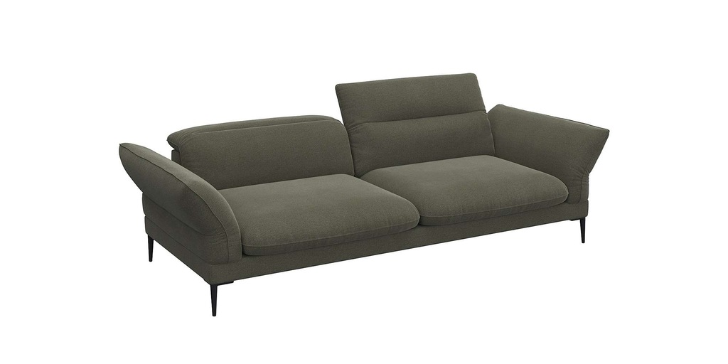 Bild von FLEXLUX 3-Sitzer "Salino, Funktionssofa, Relaxsofa", Sofa mit Arm- und Kopfteil-Verstellungen, Kaltschaum & Stahl-Wellen