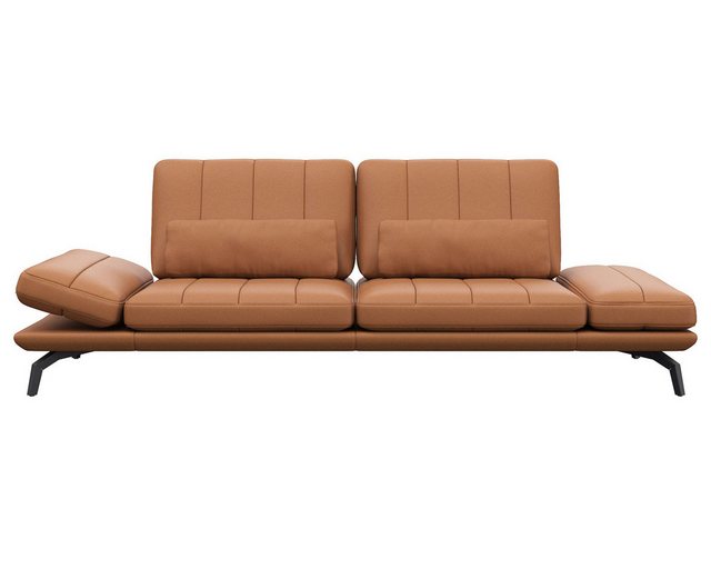 Bild von FLEXLUX 3-Sitzer »Tropea Funktionssofa, Designsofa, Relaxfunktion, TV-Couch,«, mit Armteilverstellung sowie Sitztiefenverstellung, Breite 252 cm