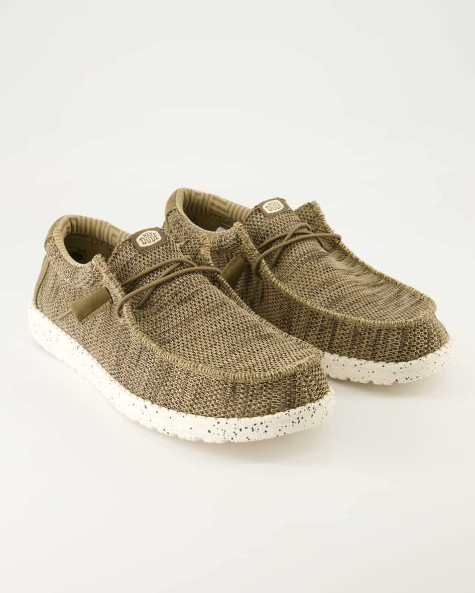 Bild von Hey Dude Schuhe - Wally Sox Textil (Braun, Gr. 48)