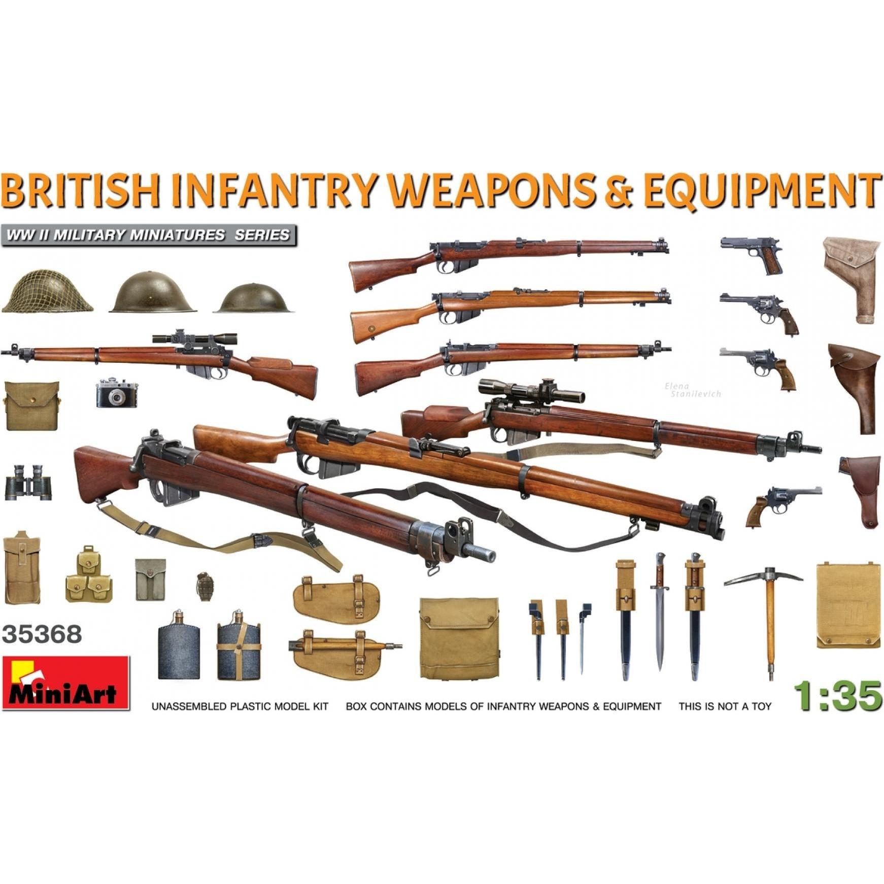 Bild von Mini art British Infantry Weapons & Equipment