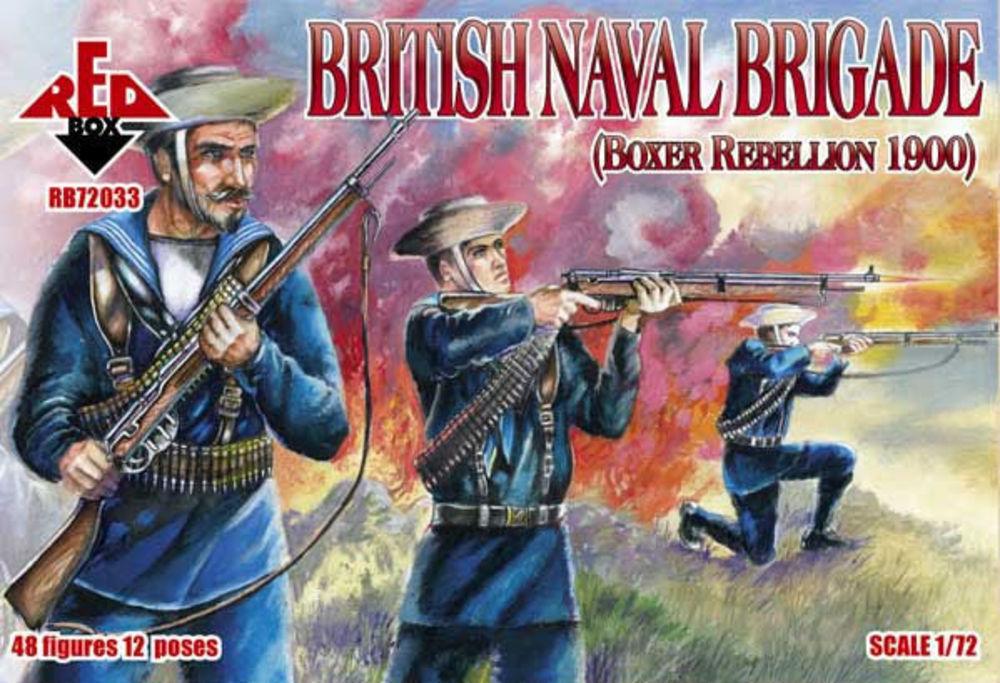 Bild von Red Box British naval brigade, Boxer Rebellion