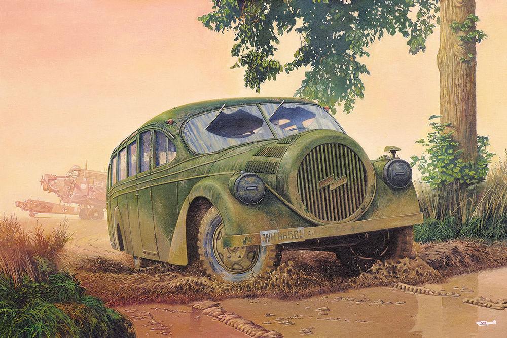 Bild von Roden Opel Blitzbus Ludewig "Aero"WWII service