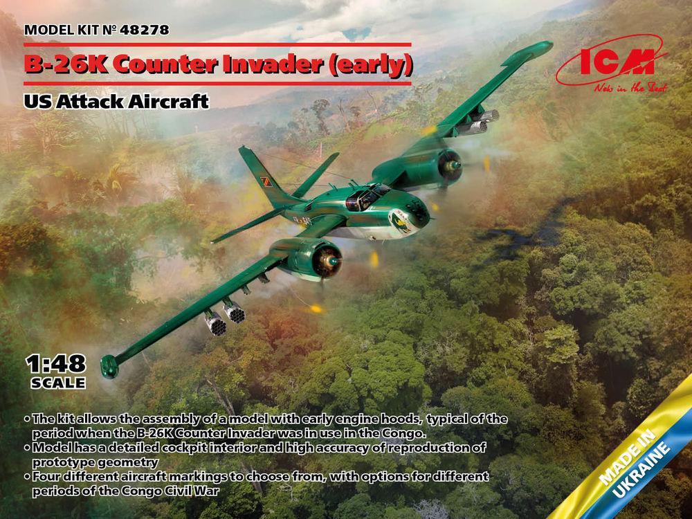 Bild von ICM B-26K Counter Invader (early), US Attack Aircraft