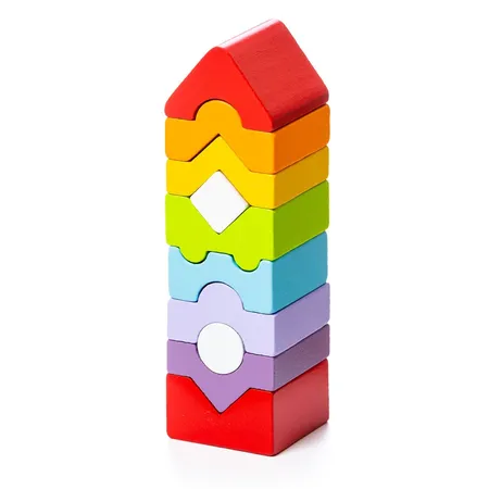 Bild von Cubika Holzstapelturm LD-10 (medium)