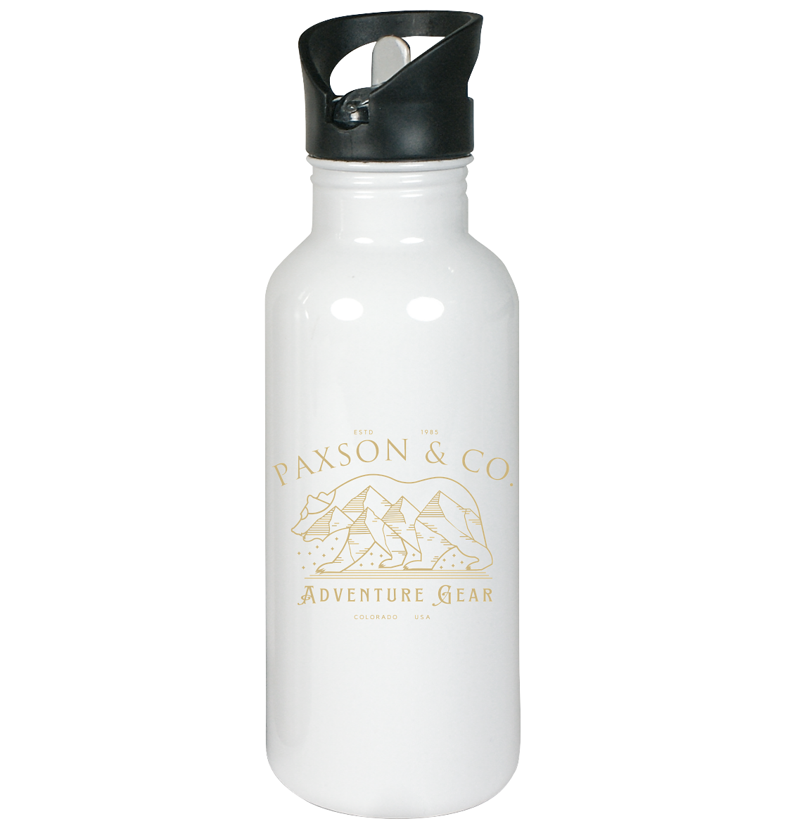 Bild von PAXSON Bear - Edelstahl-Trinkflasche