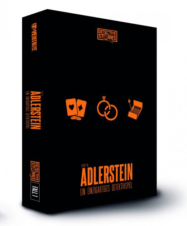 Bild von iDventure Spiel, Detective Stories - Das Feuer in Adlerstein, Fall 1 - deutsch