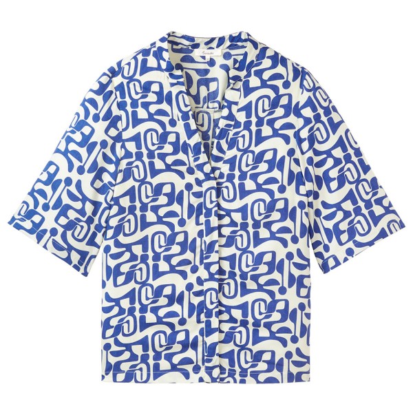 Bild von Tranquillo - Women's Bluse aus Ecovero Viskose - T-Shirt Gr 42 blau