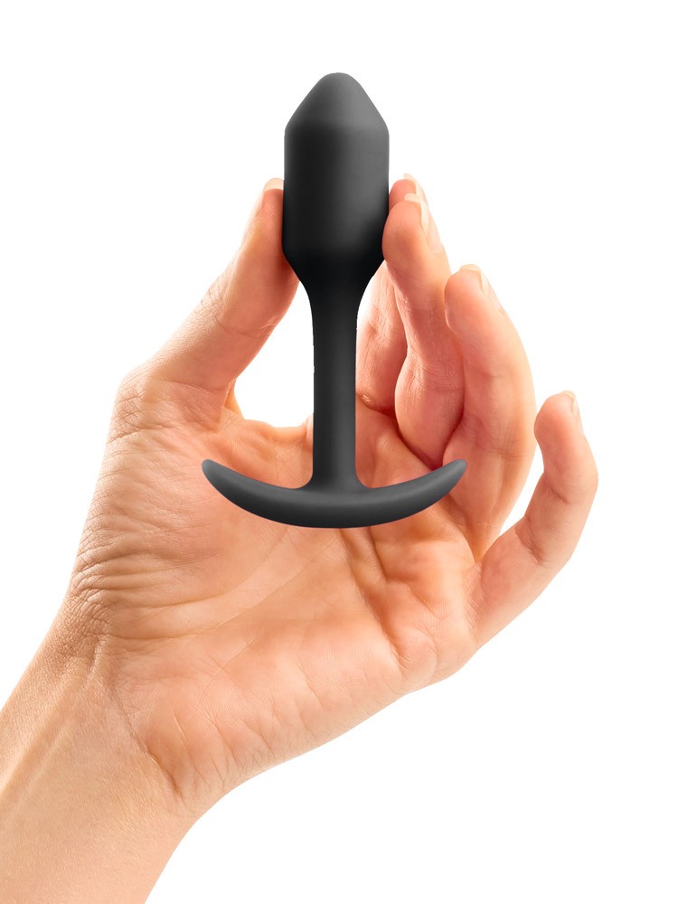 Bild von B-Vibe Snug Plug 1: Analplug, schwarz