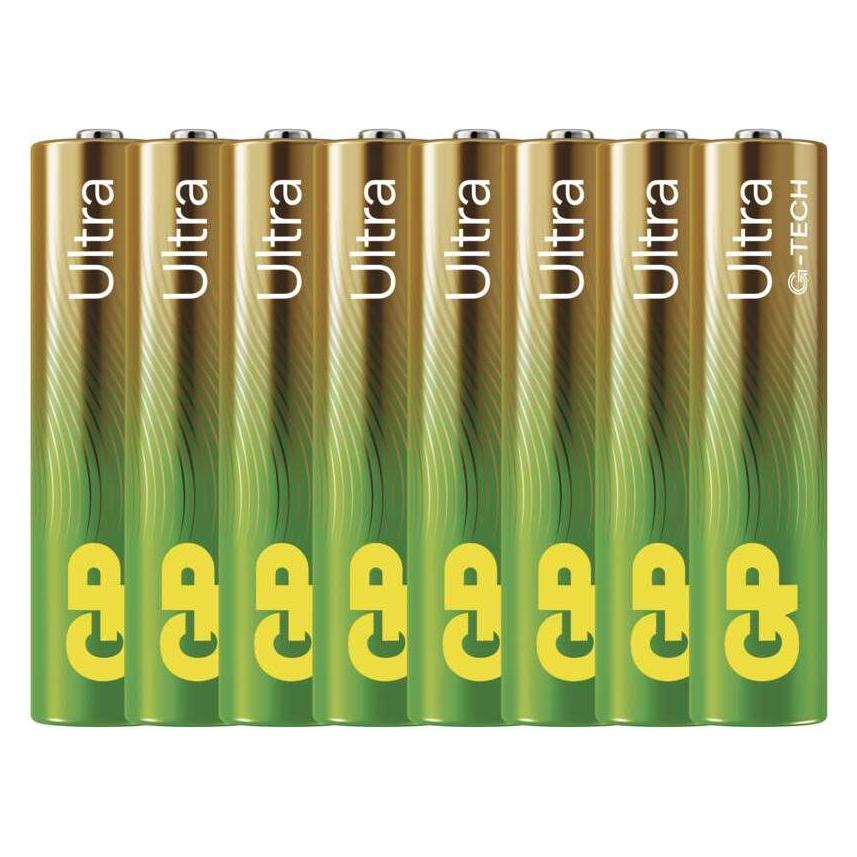 Bild von GP Batteries GP Alkalick?? baterie ULTRA AAA (LR03)- 8ks (8 Stk., 1/2 AAA), Batterien + Akkus