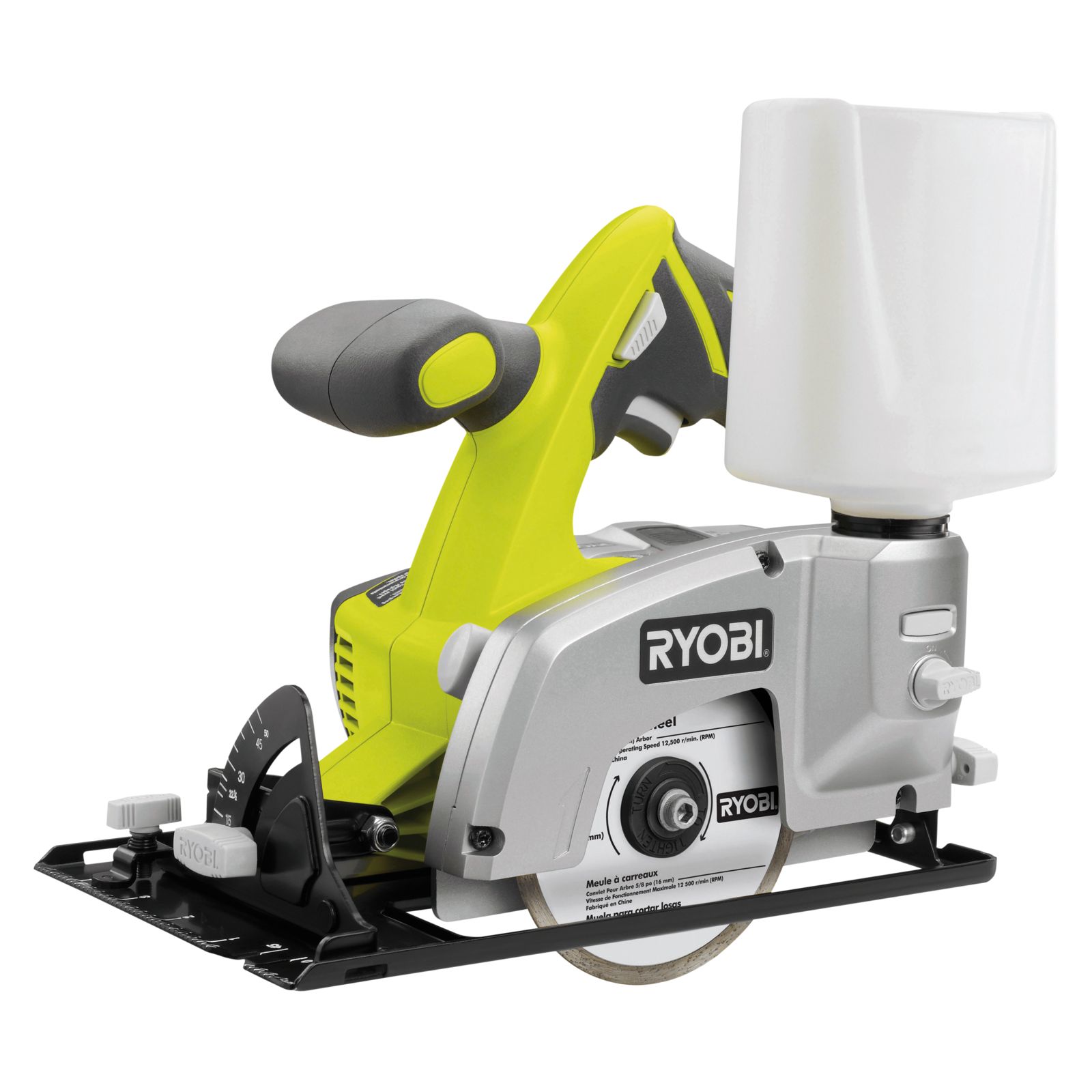 Bild von RYOBI Akku-Fliesenschneider LTS180M 18V, Diamantschneider, Anti-Vibrations-Griff