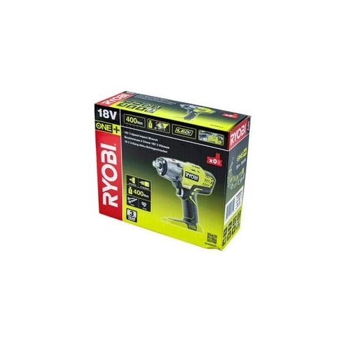 Bild von RYOBI Akku-Schlagschrauber R18IW3-0 18V, 1/2" +1/4" Adapter, 400 Nm, 3-Gang, LED