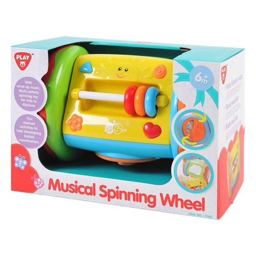 Bild von PLAY Musik Drehrad Spielfunktionen Spieluhr Baby Motorik Spielzeug +6M