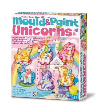 Bild von 4M Einhorn Gips- und Malset - Mould & Paint