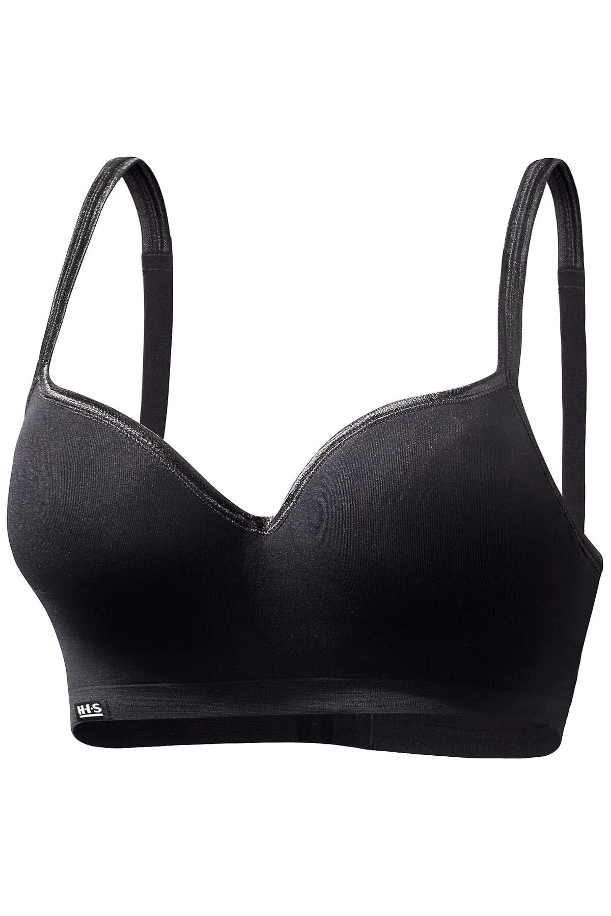 Bild von HIS Sport-bh Schwarz Unifarben für Damen - 80AA