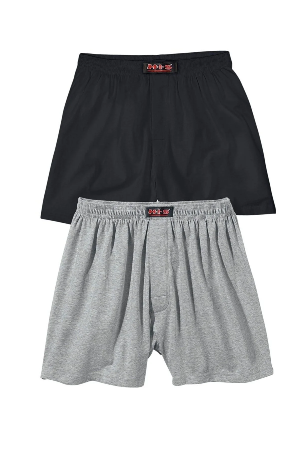 Bild von HIS H.i.s Schlichter Boxer (2 Stück) Aus Weichem Baumwoll-stretch für Herren - 2XL