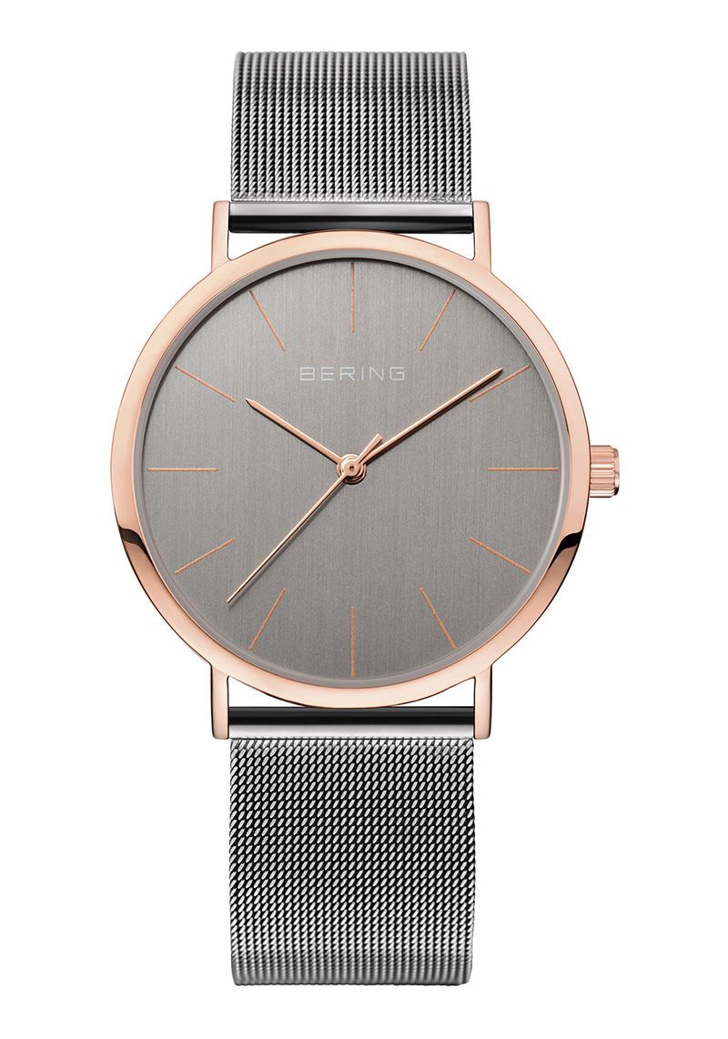 Bild von Bering Quarzuhr Bering Classic roségold glänzend 13436-369, Bering Classic roségold glänzend 13436-369