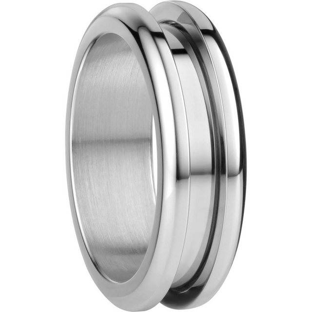 Bild von BERING Damen Außen-Ring "Arctic Symphony 526-10-X3", Edelstahl, silber