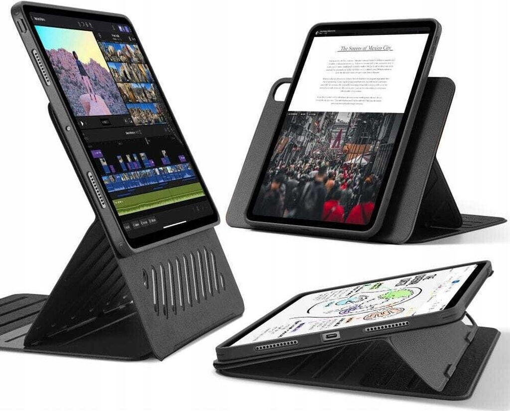 Bild von ESR Shift Magnetic iPad Pro 13 7 / 2024 Black (iPad Pro 13 2024 (M4)), Tablet Hülle, Schwarz