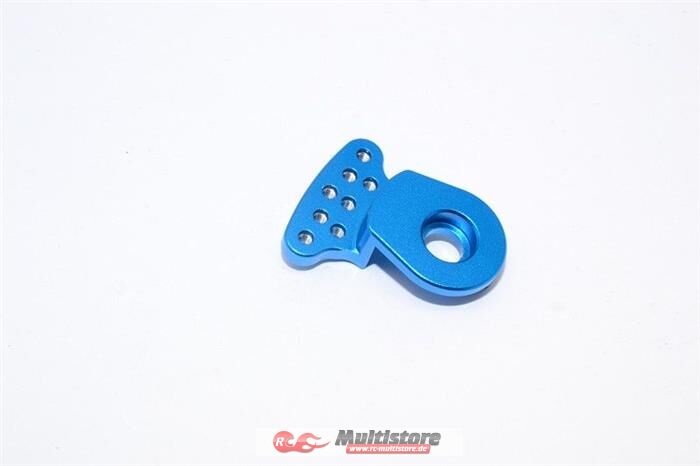 Bild von GPM Tamiya DT03 Aluminium Servo Saver 2mm Loch blau / GPMDT3023/2MMB
