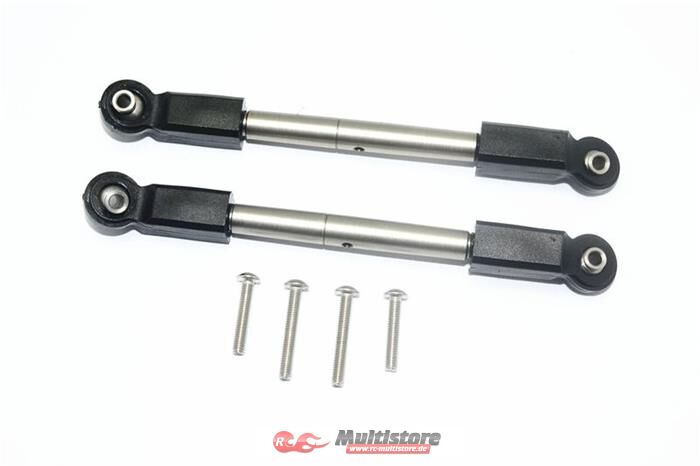 Bild von GPM TRAXXAS UDR Edelstahl Spurstangen Set vorn / GPMUDR162SAOCBEBK