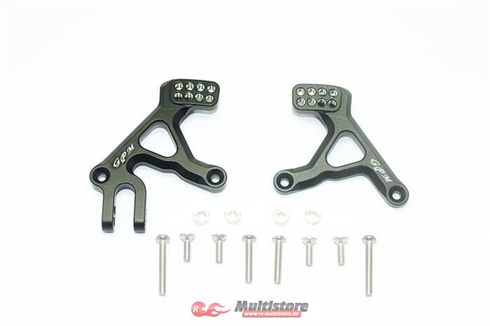 Bild von GPM TRAXXAS TRX-4 Defender Aluminium Dämpfersteher vorn schwarz / GPMTRX4028ABK