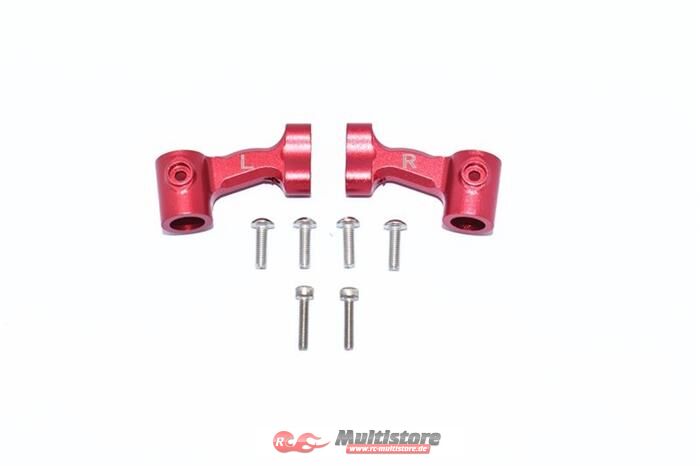 Bild von GPM ARRMA Talion, Kraton, Limitless 6s Aluminium Karosseriesteherbefestigung hinten rot / GPMMAT201RBR