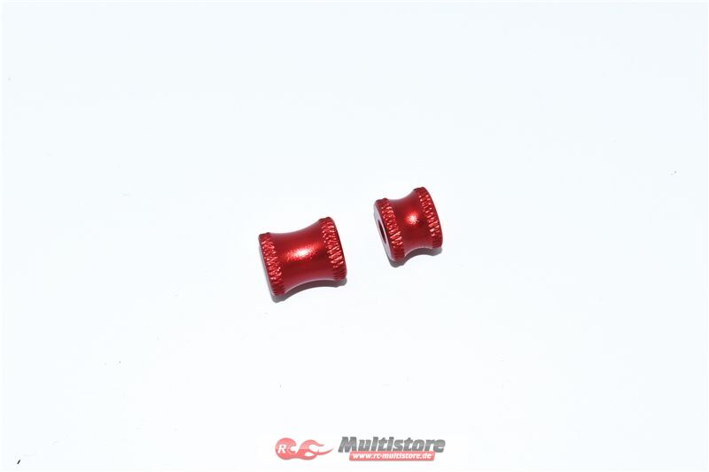 Bild von GPM ARRMA Kraton, Talion, Outcast, Notorious 6s Aluminium Distanzhülse für Chassisstütze rot / GPMMAK016R/CR