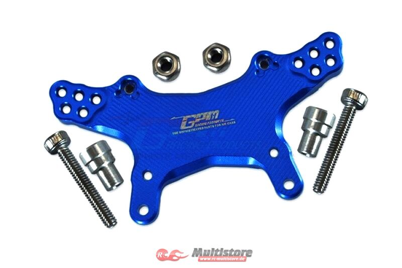 Bild von GPM Team Losi Mini-T 2.0 blau ALUMINUM FRONT DAMPER MOUNT-5PC SET / GPMLM028B