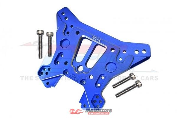 Bild von GPM blue TRAXXAS Sledge ALUMINUM 7075-T6 REAR DAMPER PLATE-5PC SET / SLE030B