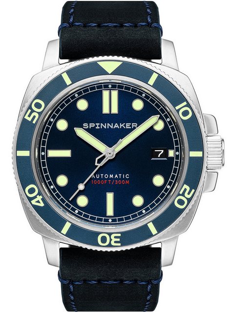 Bild von Spinnaker Automatikuhr Spinnaker SP-5088-02 Hull Diver Automatik Herrenuhr 42mm 30ATM Spinnaker SP-5088-02 Hull Diver Automatik Herrenuhr 42mm 30ATM