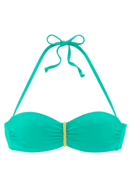 Bild von Venice Beach Bügel-Bandeau-Bikini-Top »Anna«, mit geflochtenen Details