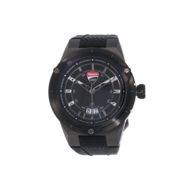 Bild von Ducati, Armbanduhr, Armbanduhr Curva DTWGB2019702, Schwarz, (Analoguhr, 45 mm)