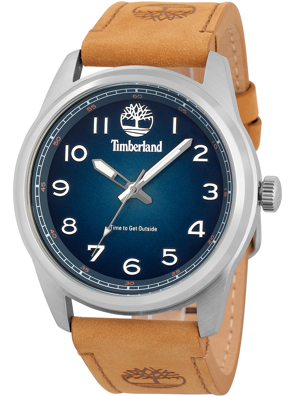 Bild von Timberland, Armbanduhr, Northbridge, Braun, (Analoguhr, 45 mm)