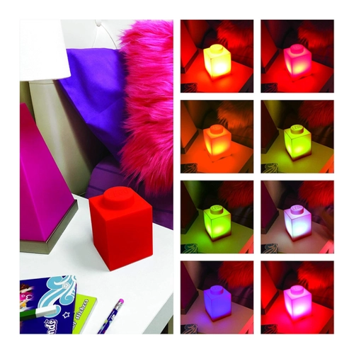 Bild von LEGO LED Nachtlicht 1x1 Ziegel - Rot