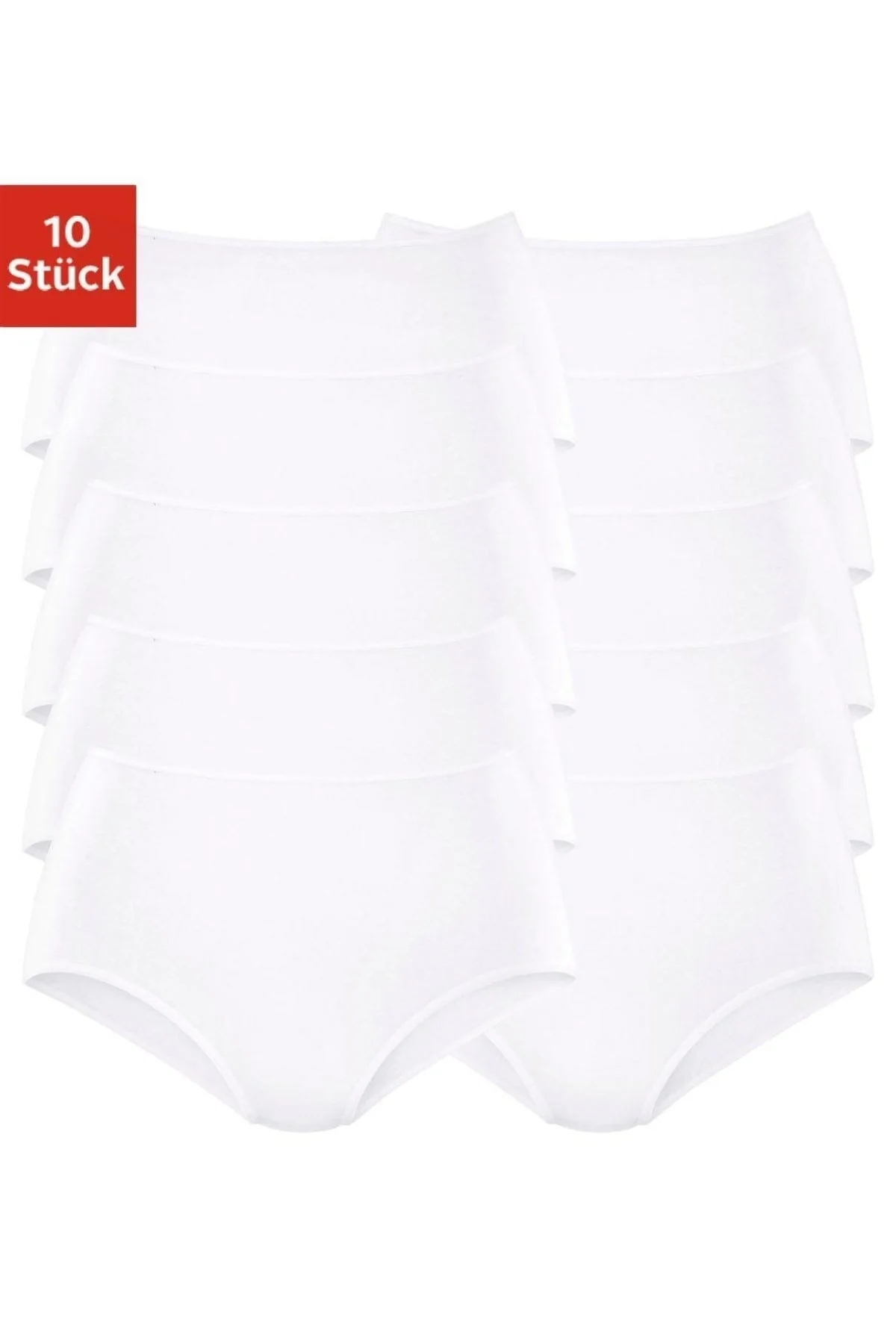Bild von PETITE FLEUR Slip Weiß Unifarben für Damen - 40