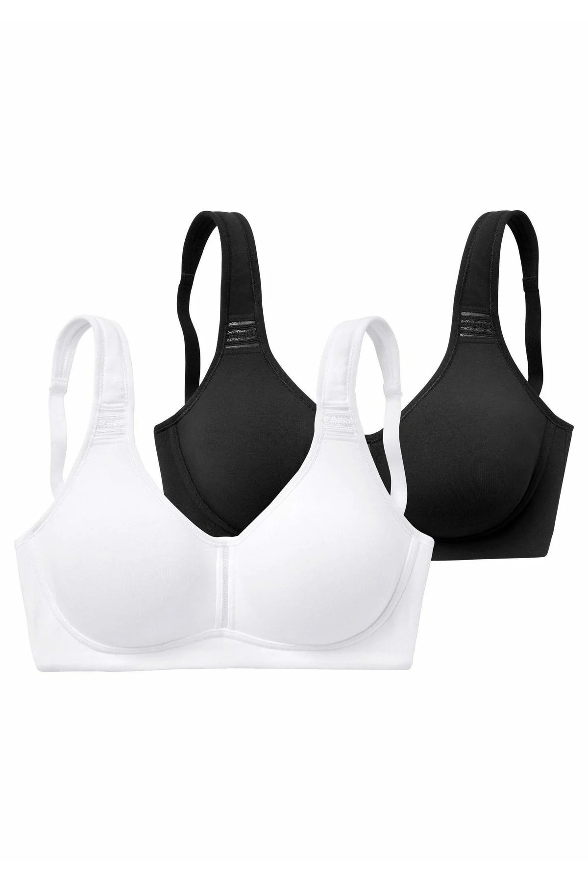 Bild von petite fleur T-Shirt-BH (Packung, 2 Stück) ohne Bügel aus Baumwolle