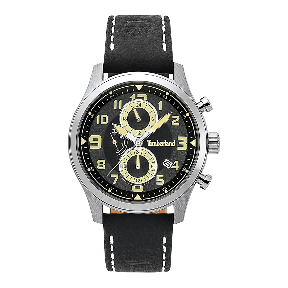 Bild von Timberland, Armbanduhr, Groveton TBL.15357JS/02 Herrenuhr Dualtimer