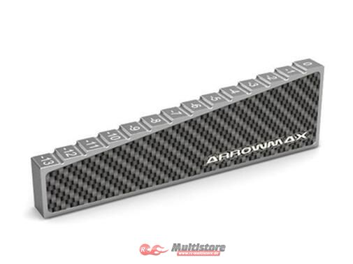 Bild von ARROWMAX CHASSIS DROOP GAUGE 0 TO -13 MM 1/8 OFF-ROAD & TRUGGY (30MM) / AM170014