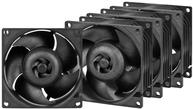 Bild von ARCTIC S8038-10K - 80 mm Server-Lüfter - 4 Stück - Ventilator - 8 cm - 102 cfm - 173,3 m³/h - Schwarz (ACFAN00291A)