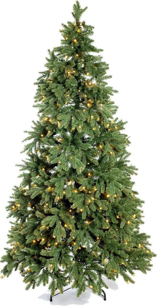 Bild von Evergreen künstlicher Weihnachtsbaum Roswell Kiefer mit LED-Beleuchtung 150 cm