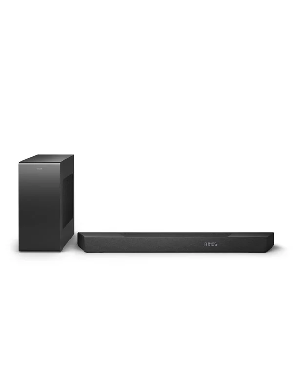 Bild von PHILIPS TAB8907/10 Soundbar 3.1.2 Kabelloser Subwoofer, Dolby Atmos, Cinematischer Sound, HDMI eARC, 720 W