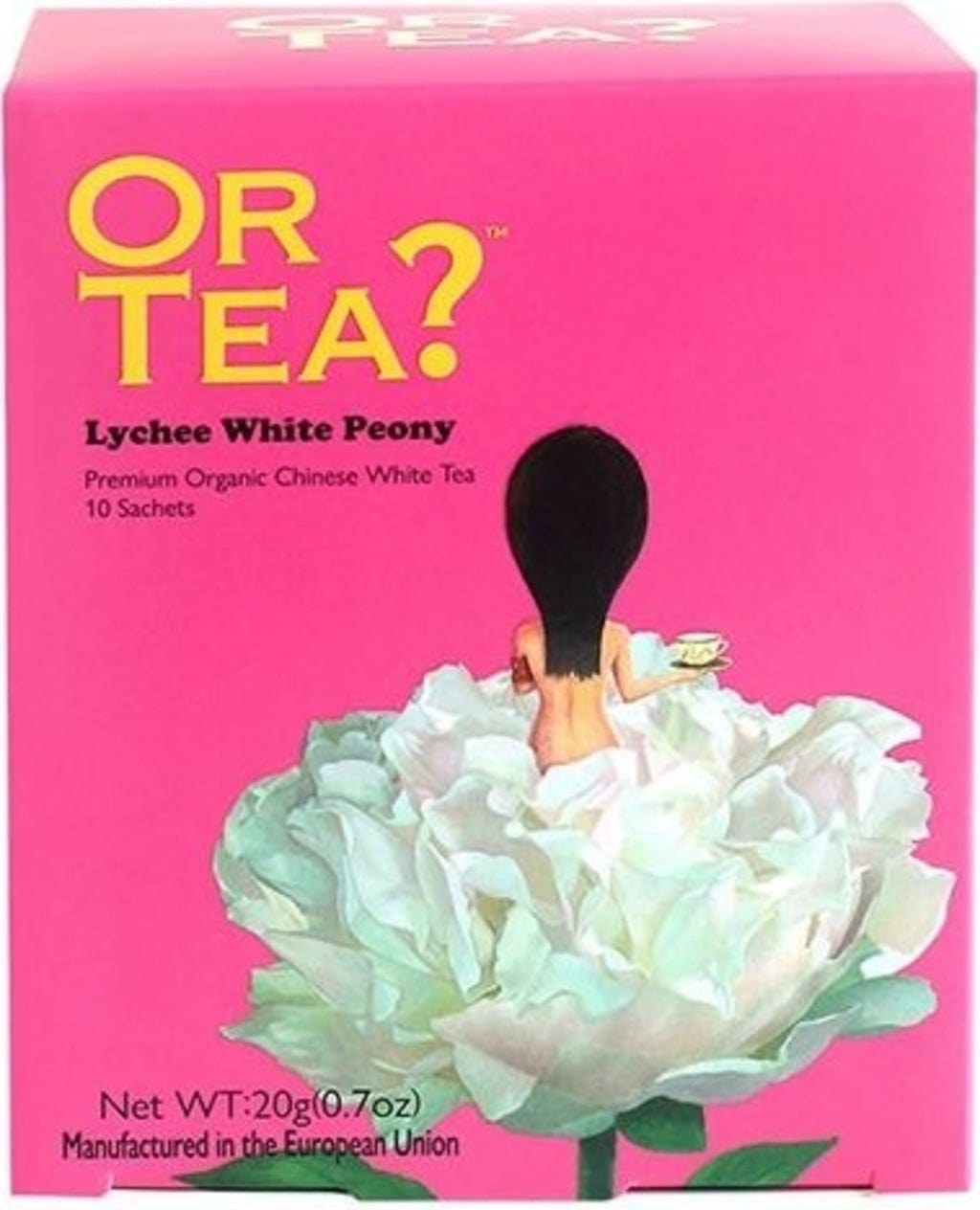 Bild von OR TEA? BIO Lychee White Peony - Teebeutel-Box 10 Stk.