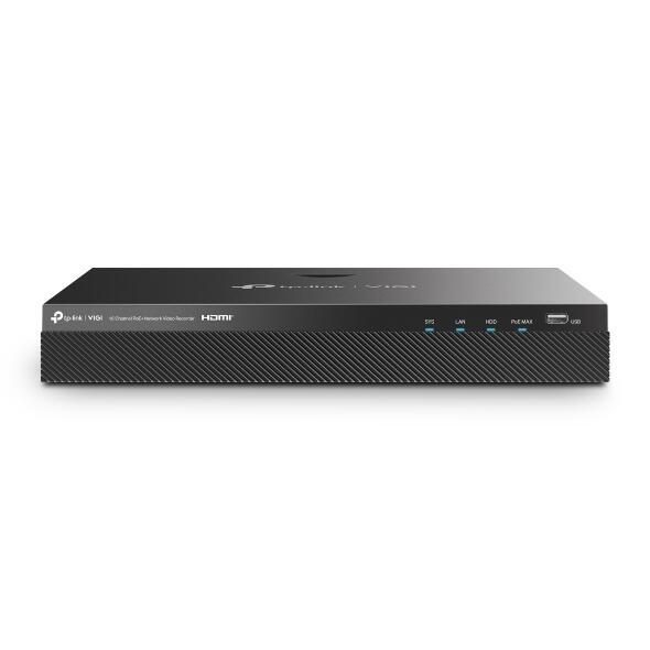 Bild von TP-Link VIGI NVR2016H-16MP 16 Kanal Netzwerk Video Recorder, 2x bis zu 10TB SATA HDD intern montierbar