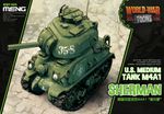 Bild von Meng U.S. Medium Tank M4A1 Sherman (Cartoon Model) World War Toons WWT-002